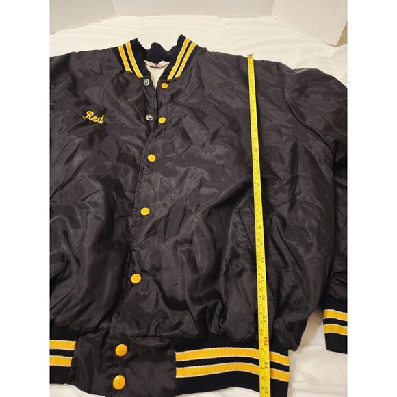 Vintage Rennoc XXL MadeUSA LINED Jacket Don Vigeant RED Embroidered Truck 90's - Picture 5 of 7